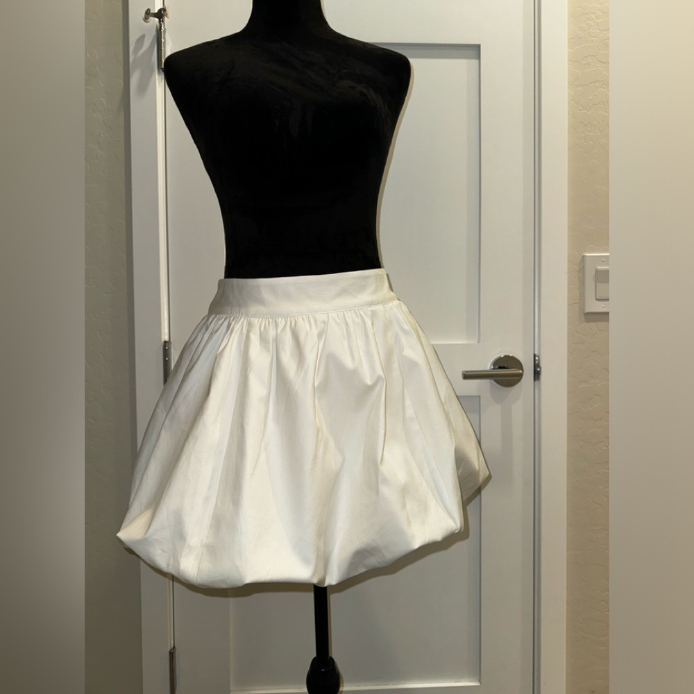 Reformation White Mini Skirt